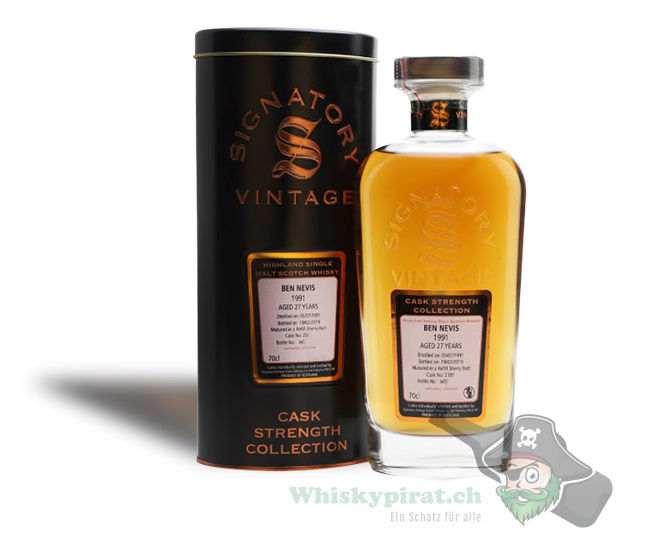 Ben Nevis Signatory Vintage (27 Jahre - 1991)