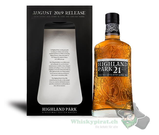 Whisky - Highland Park (21 Jahre) August 2019 Release