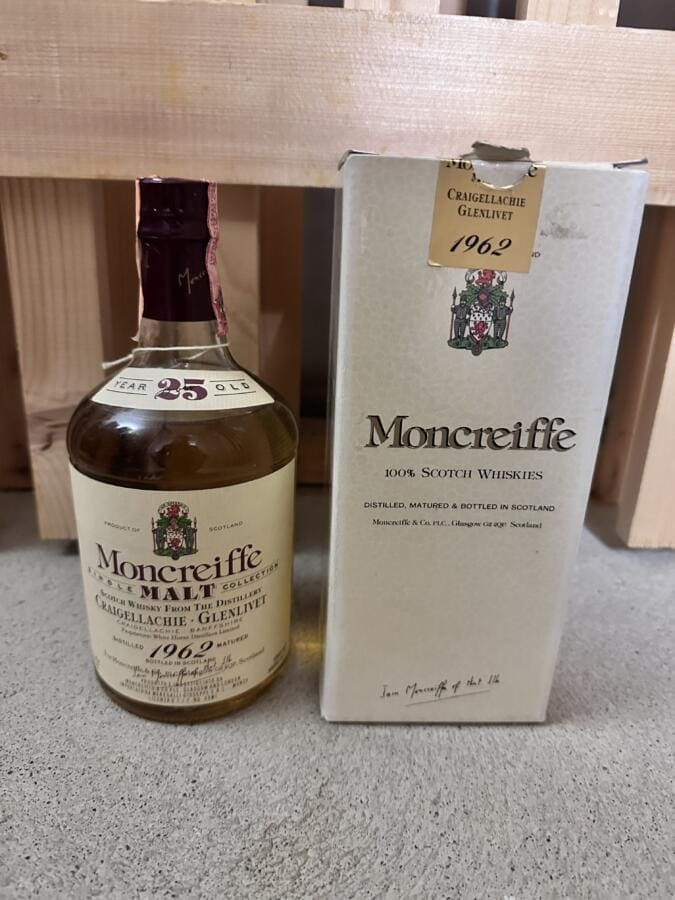 Craigellachie 1962 25 Years (Moncreiffe for Meregalli)