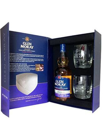 Glen Moray Elgin Classic Port Cask  mit 2 Gläser