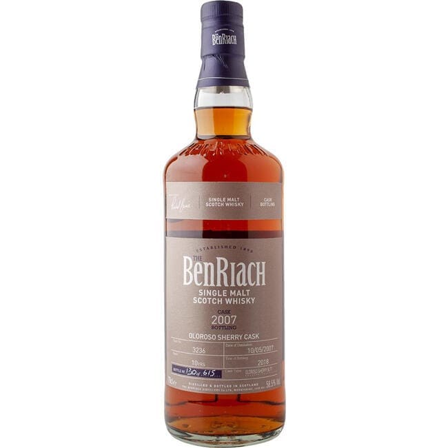 BenRiach 2007 / 10 Years Batch 15 Cask 3236