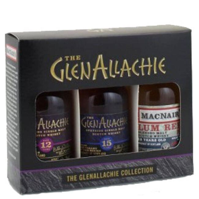 GlenAllachie Trio 12 Y / 15 Y / McNair 12 Y