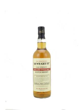 As We Get It Ian Macleod's Highland Single Malt