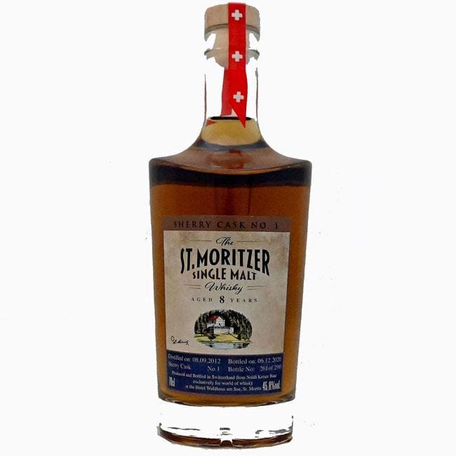 St. Moritzer Single Malt Sherry Cask No. 1 8 Years