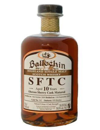 Ballechin SFTC 2009 / 10 Years Oloroso Sherry Cask