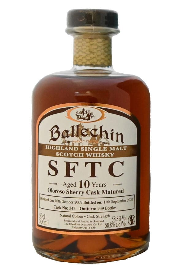 Ballechin SFTC 2009 / 10 Years Oloroso Sherry Cask