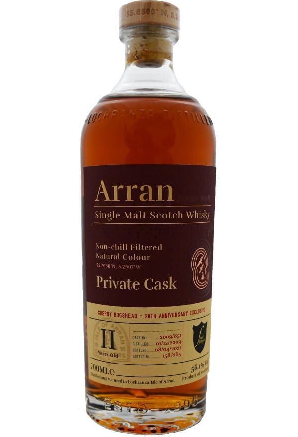 Arran 2009 / 11 Years Sherry Hogshead
