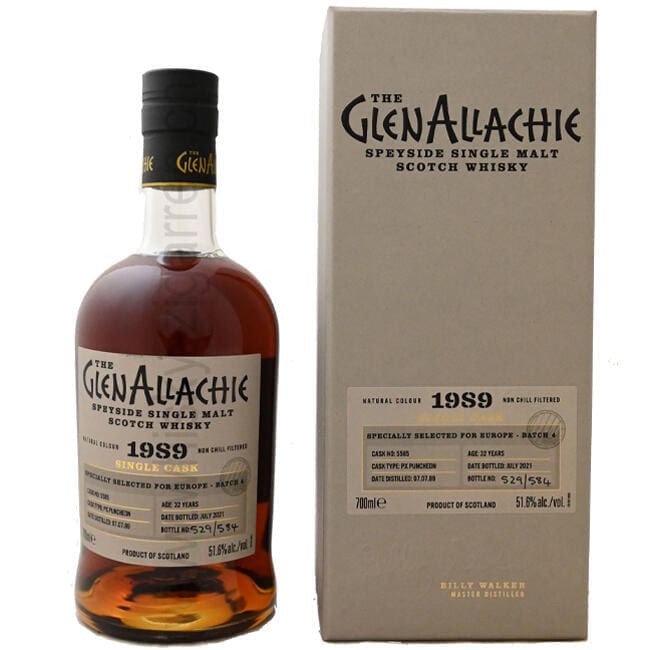 GlenAllachie 1989 / 32 Y Pedro Ximénez Puncheon