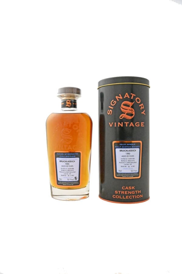 Bruichladdich 1990 / 28 Years Signatory