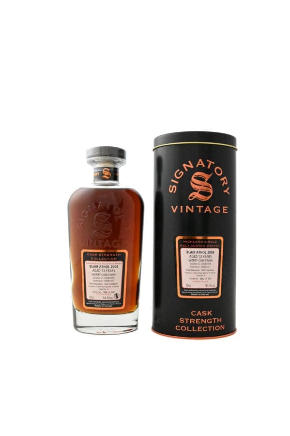 Blair Athol 2008 / 13 Years Signatory