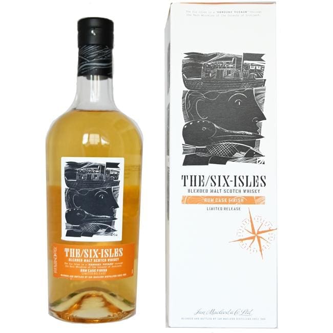 The Six Isles Rum Cask Finish Limit. Release Blend