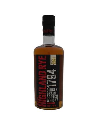 Arbikie 1794 Highland Rye Single Grain Release 2021