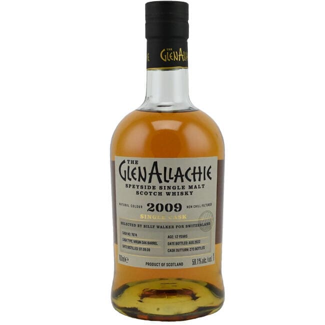 GlenAllachie 2009/12 Y Virgin Oak Barrel Cask 7674