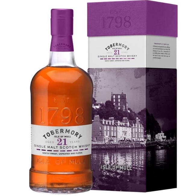 Tobermory 21 Years Single Malt Whisky