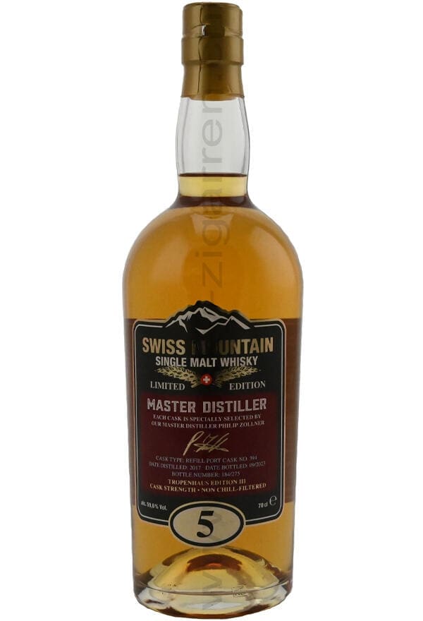 Swiss Mountain 5 Y Master Distiller Tropenhaus