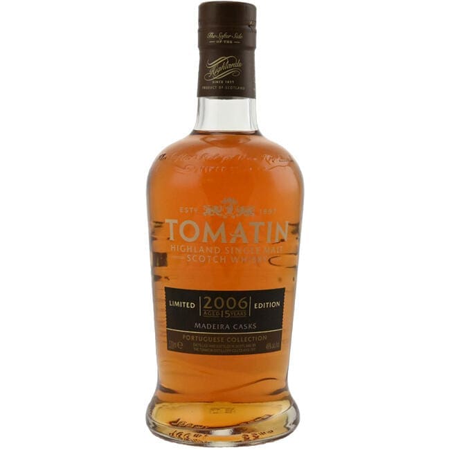 Tomatin 2006 15 Y Portuguese Collection Madeira