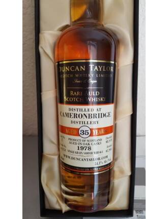 Cameronbridge (35 Jahre - 1978) - Single Grain