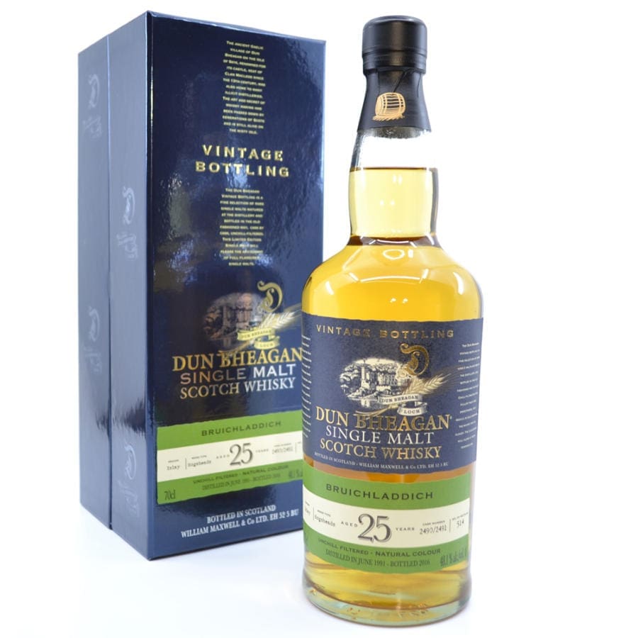 Bruichladdich (25 Jahre - 1991) Dun Bheagan