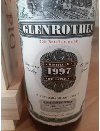 Glenrothes (20 Jahre - 1997) Jack Wiebers - Rarität