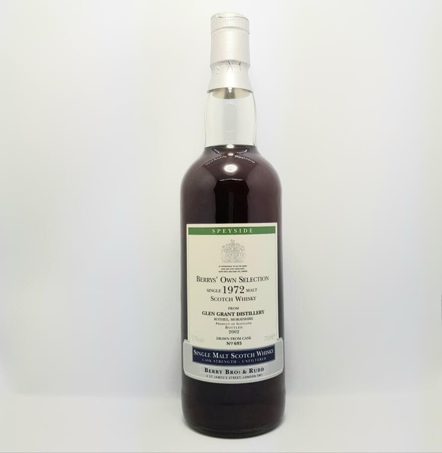Glen Grant (30 Jahre – 1972) Berrys’ Own Selection