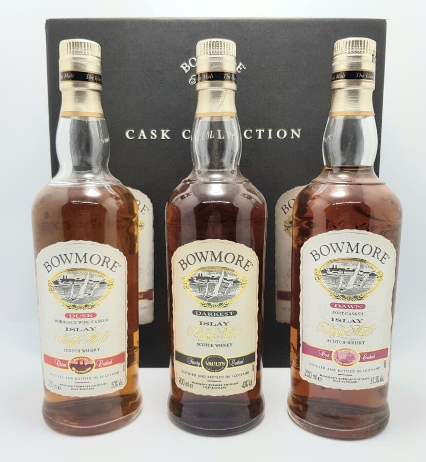 Bowmore Cask Collection (Dusk, Darkest, Dawn)
