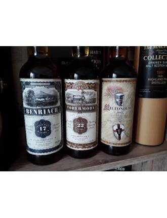 3 Jack Wiebers Abfüllungen (Benriach, Tobermory, Miltonduff)