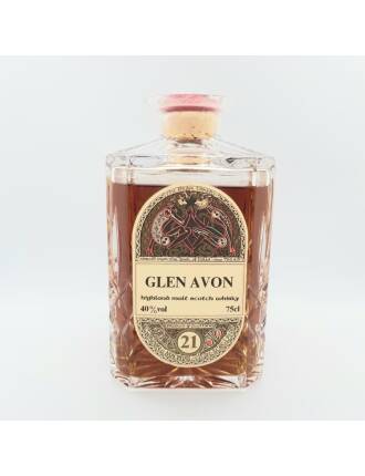 Glen Avon (21 Jahre) Crystal Decanter