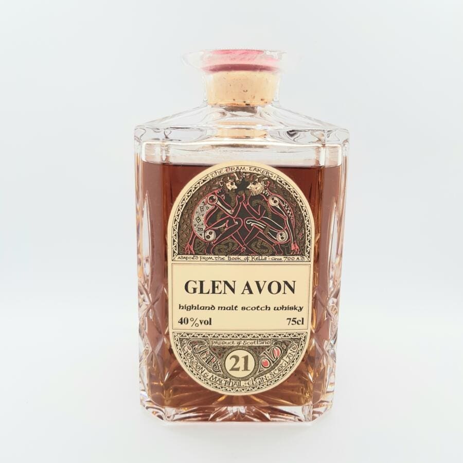 Glen Avon (21 Jahre) Crystal Decanter