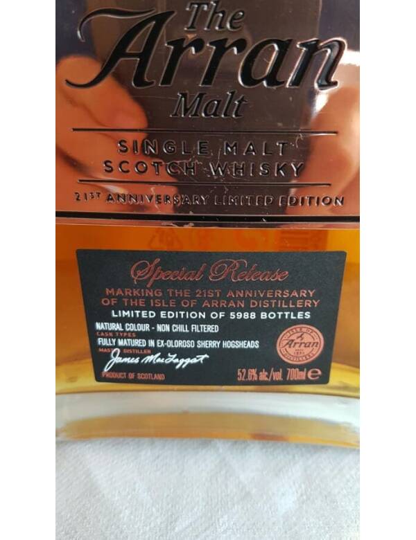 Arran 21st Anniversary -  Limited Edition – Bild 2