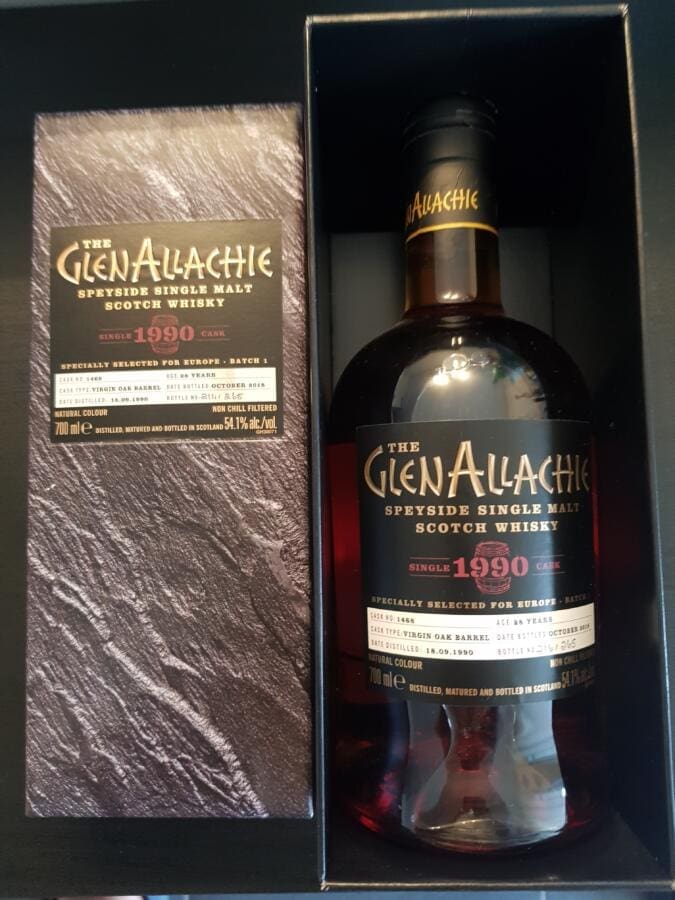 Glenallachie  1990 Single Cask for Europe Batch 1