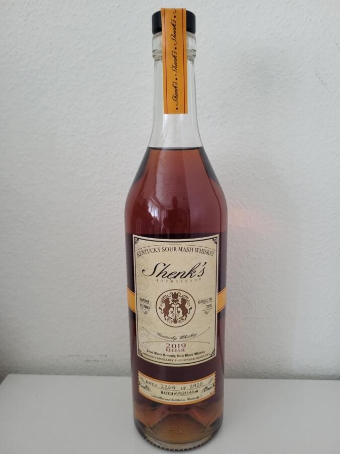 Shenk's Kentucky Sour Mash Whiskey