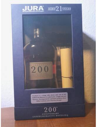 Isle Of Jura 21 Years Old 200th Anniversary