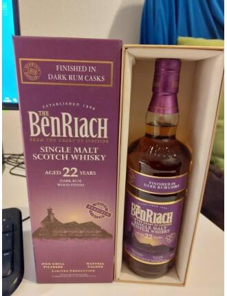 Benriach Dark Rum 22y / 6 Flaschen zu verkaufeen