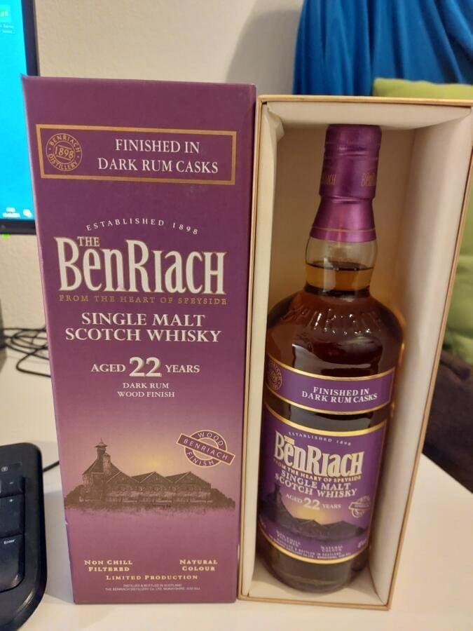Benriach Dark Rum 22y / 6 Flaschen zu verkaufeen