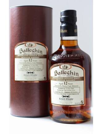 Ballechin (12 Jahre - 2004) - Manzanilla Sherry Cask