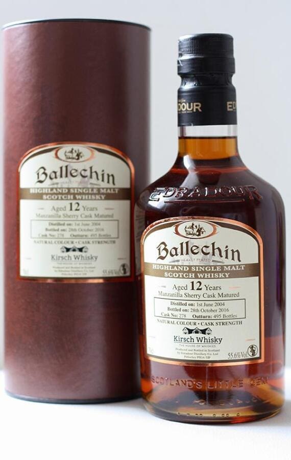 Ballechin (12 Jahre - 2004) - Manzanilla Sherry Cask