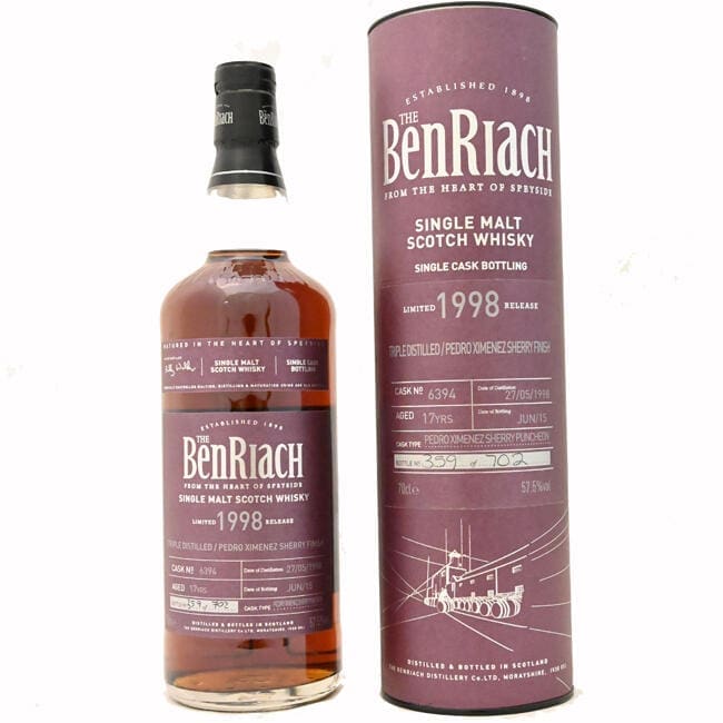 BenRiach 1998 / 17 Years Single Cask Batch 12