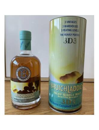 Bruichladdich 3D3 - The Norrie Campbell Tribute Bottling