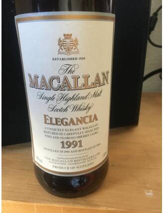 Macallan Elegancia 1991