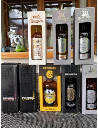 Campletown Sammlung (Springbank, Hazelburn und Longrow)