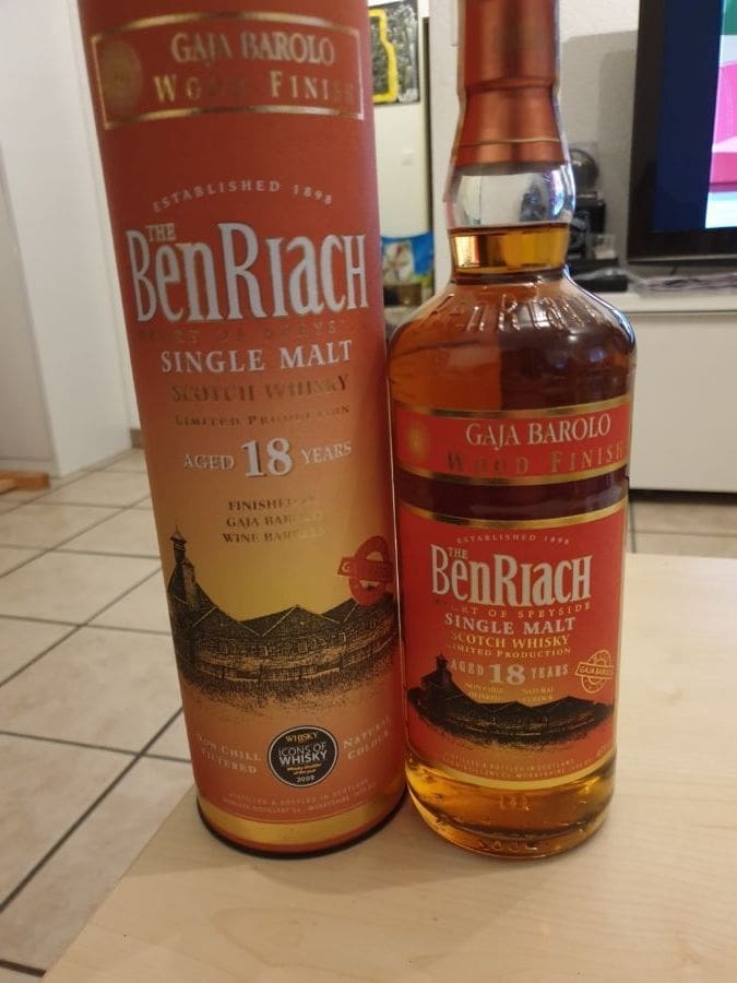 BenRiach (18 Jahre) Gaja Barolo Wood Finish