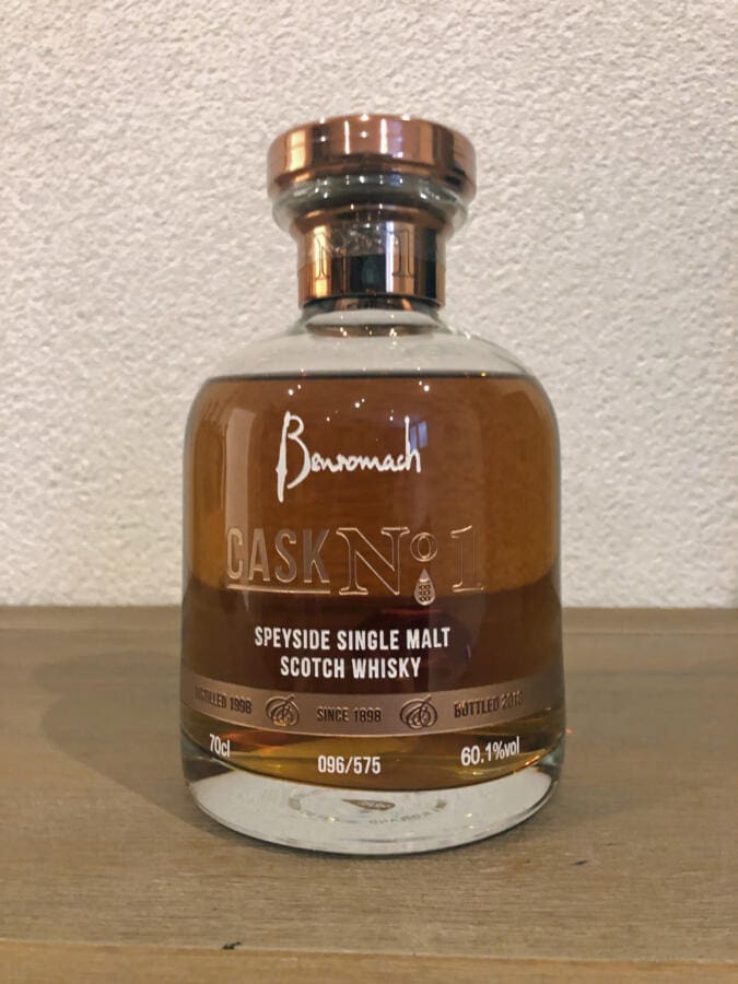 Benromach (20 Jahre - 1998) Cask No. 1