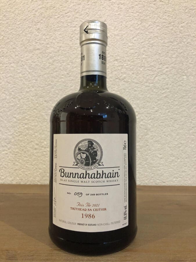 Bunnahabhain (34 Jahre - 1986) Tritheads’a Ceithir