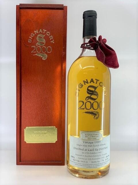 Caol Ila (10 Jahre - 1989) Signatory Vintage - 1.5 Liter