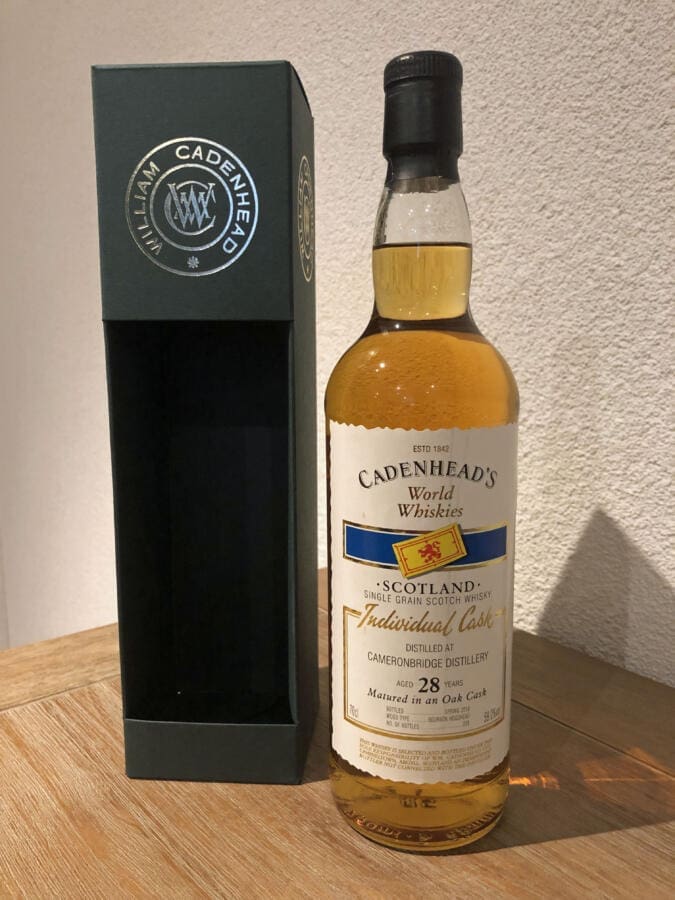 Cameronbridge (28 Jahre - 1989) Cadenhead