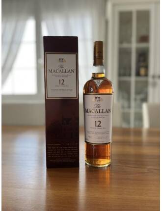 Macallan Sherry Oak (12 Jahre) – 0.75 Liter - rote Box