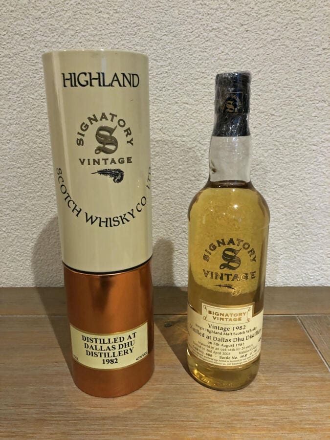 Dallas Dhu (22 Jahre - 1982) Signatory Vintage