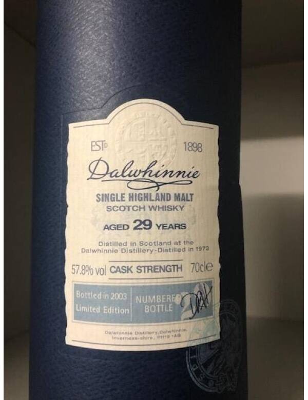 Dalwhinnie 29 years old