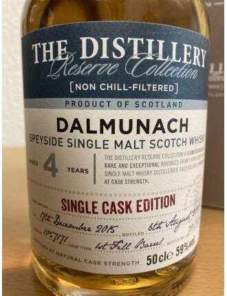 Dalmunach (4 Jahre - 2015) Distillery Reserve