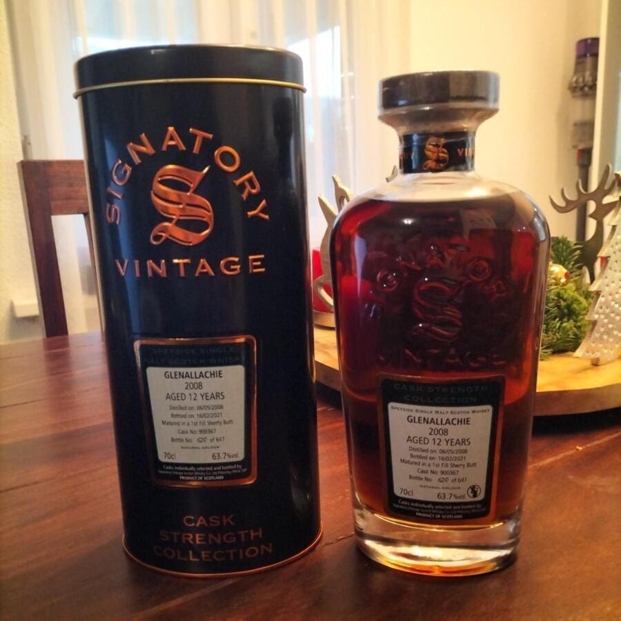 Glenallachie 2008 Signatory Vintage